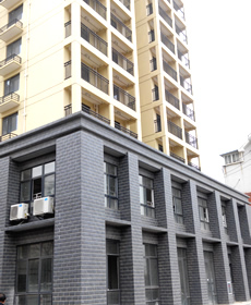 小區旺鋪輕質復合墻板裝修案例